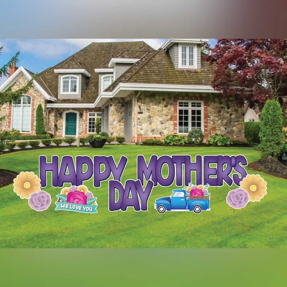 Happy Mother's Day Yard Sign
